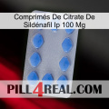 Comprimés De Citrate De Sildénafil Ip 100 Mg 21